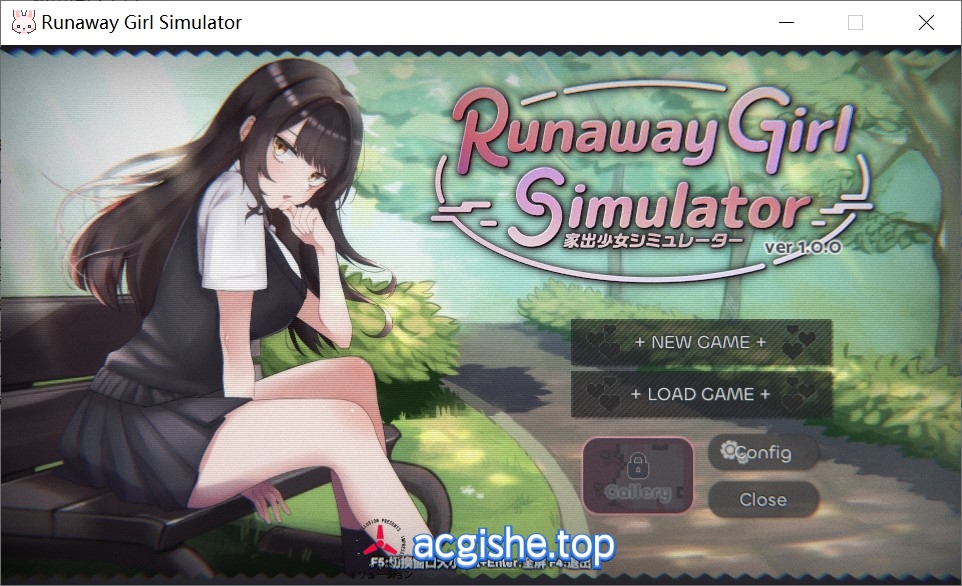 [日系互动SLG/中文] 家出少女模拟器 官方中文版[新作][1.7G]