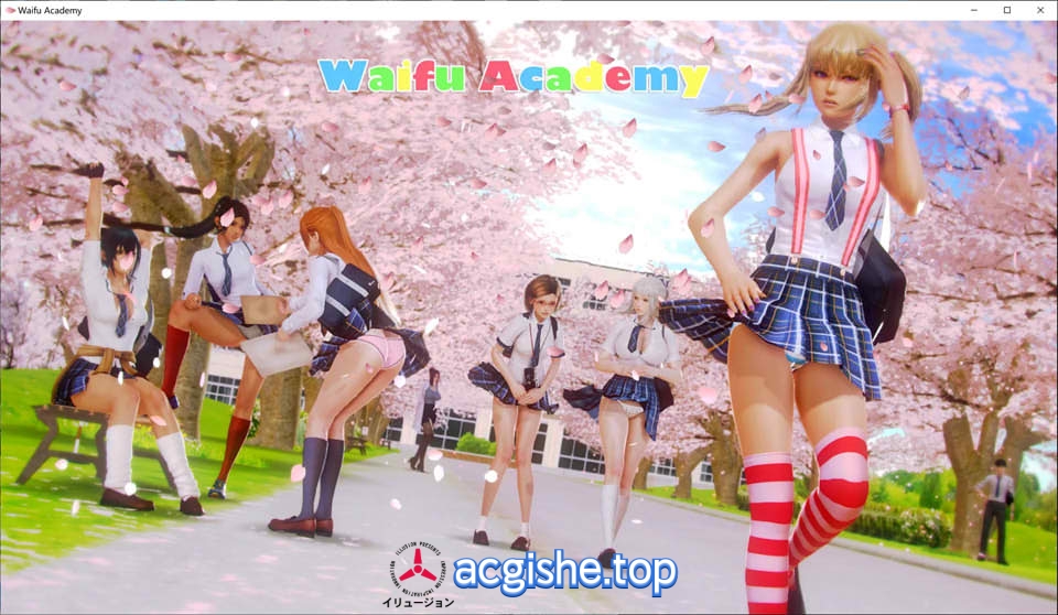 [欧美SLG/汉化/动态] 二次元老婆学院V1.3 Waifu Academ AI汉化版[PC+安卓][8月更新/3.2G]